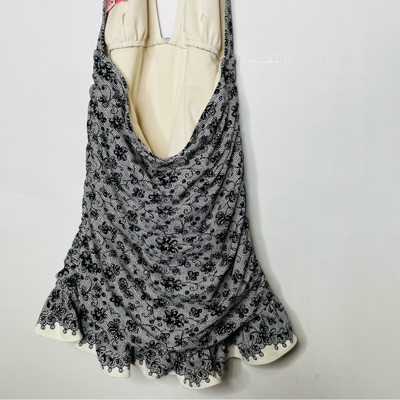 Dolls Kill Swim Dolls Kill Juicy Couture Plunging Halter Drop Waist